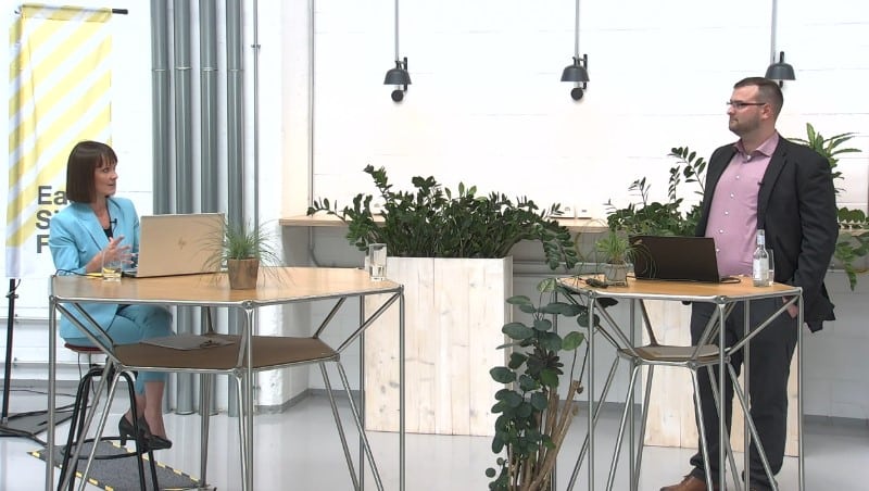 Stefan Hessel Cybersecurity Day im East Side Fab